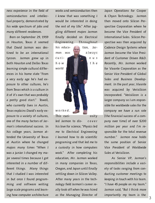 Article by Kai Jarmon